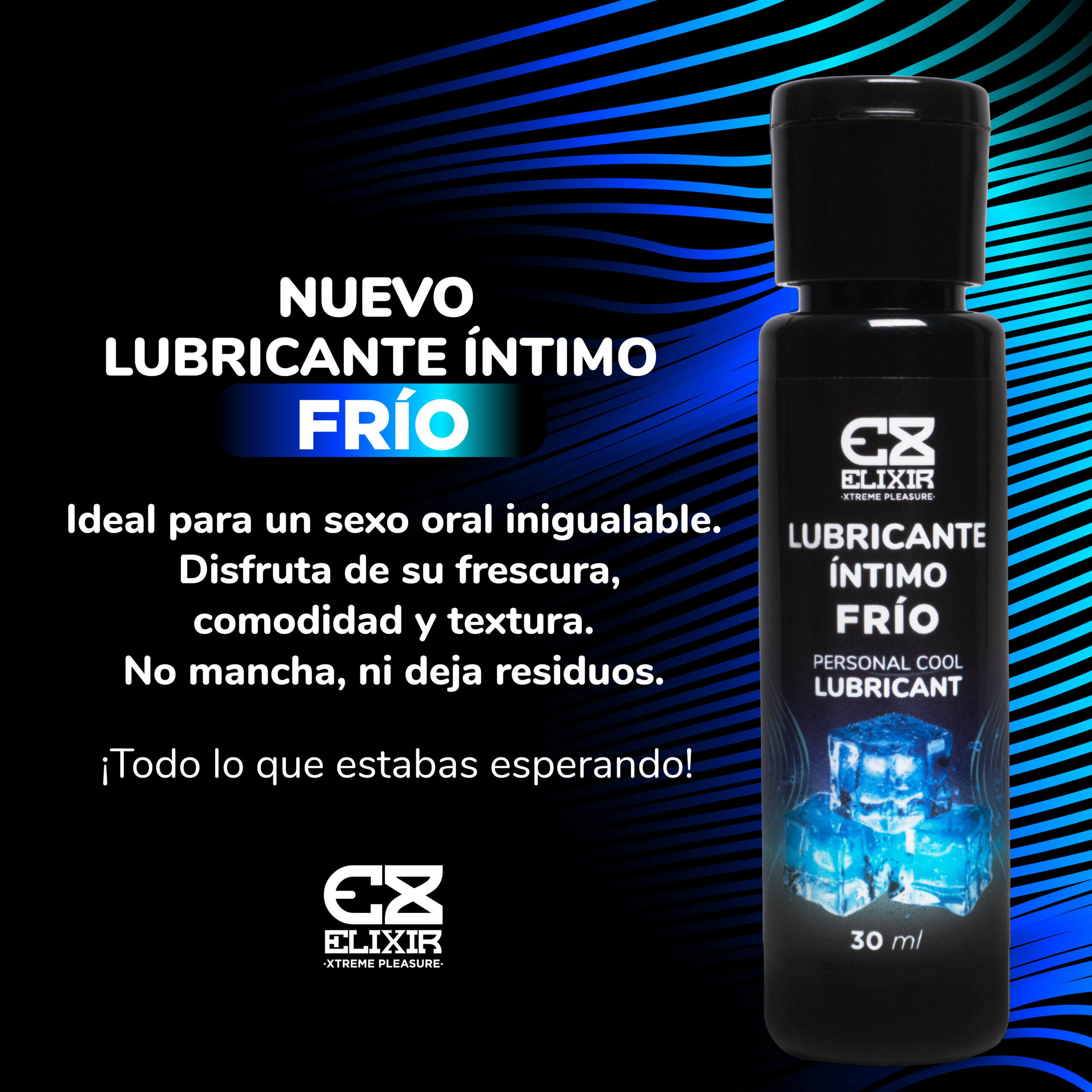 Lubricante Íntimo Frío Elixir 30 Ml Sexlife 4235